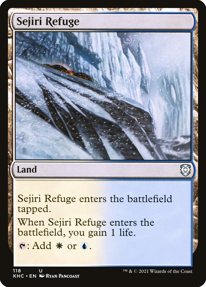 Sejiri Refuge 118/1 (Commander: Kaldheim)  | Good Games Modbury