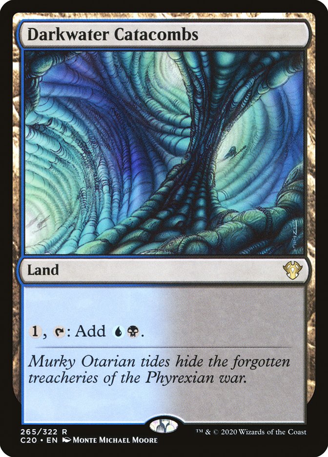 Darkwater Catacombs [Commander 2020] | Good Games Modbury