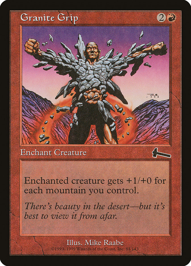 Granite Grip [Urza's Legacy] | Good Games Modbury