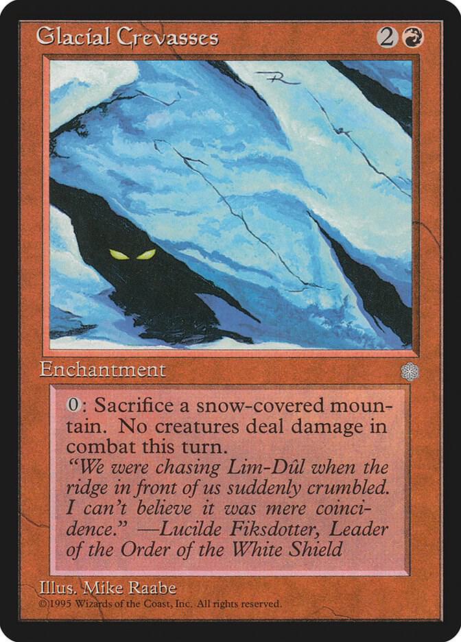 Glacial Crevasses 187/383 (Ice Age)  | Good Games Modbury