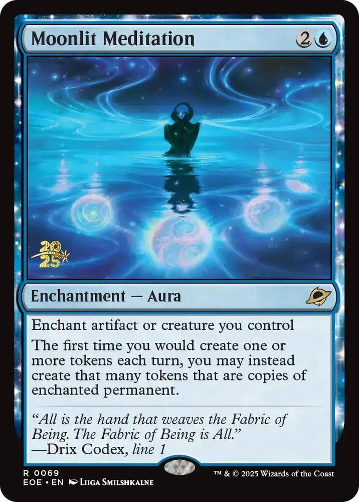 Moonlit Meditation 69s/160 (Prerelease Cards)  - Foil | Good Games Modbury