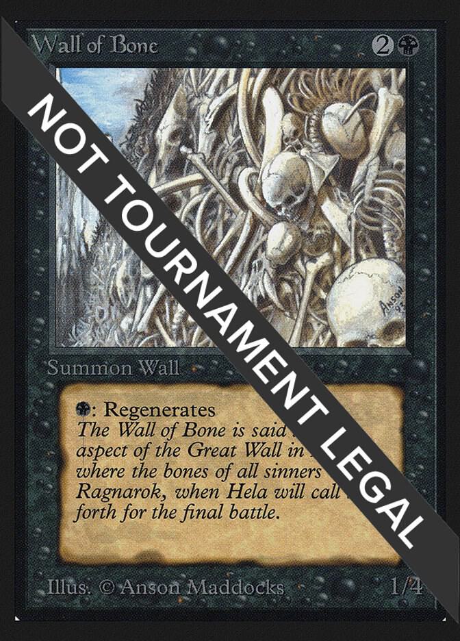 Wall of Bone IE 133/302 (International Edition)  | Good Games Modbury