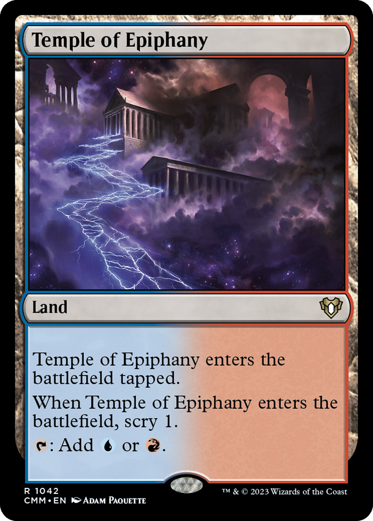 Temple of Epiphany [Commander Masters] | Good Games Modbury