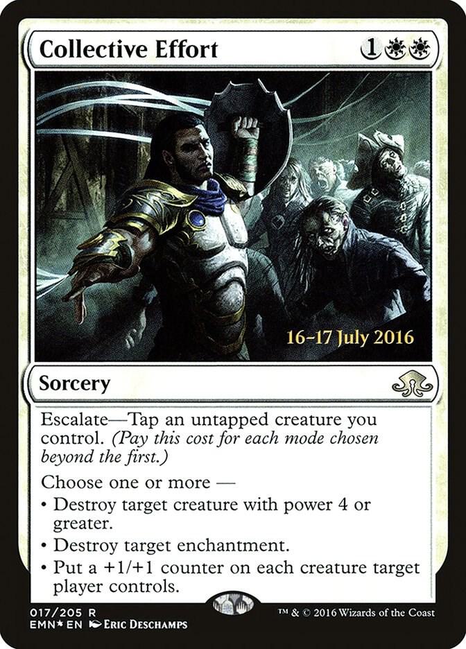 Collective Effort 17s/77 (Prerelease Cards)  - Foil | Good Games Modbury