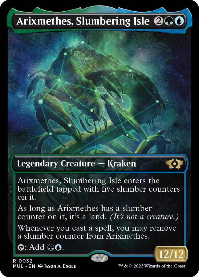 Arixmethes, Slumbering Isle 32/65 (March of the Machine: Multiverse Legends)  - Showcase Foil | Good Games Modbury