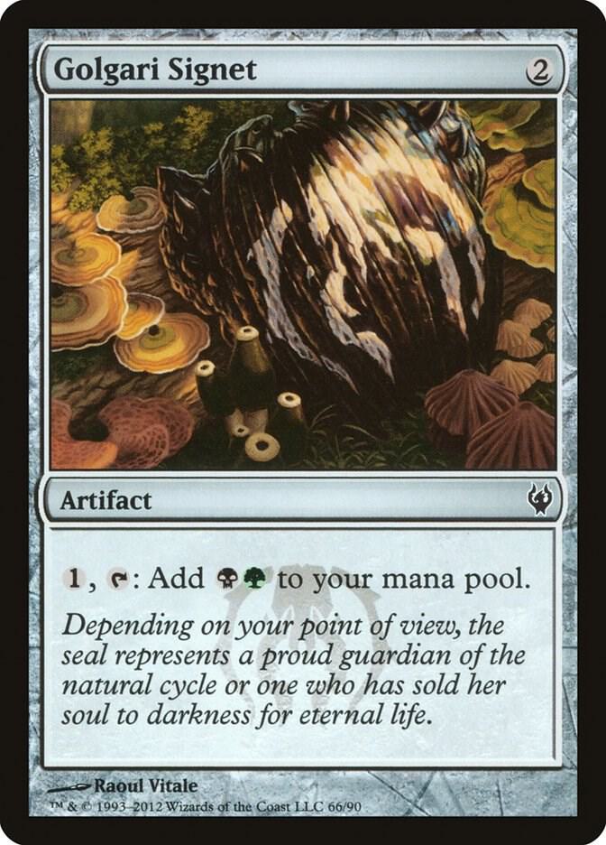Golgari Signet 66/90 (Duel Decks: Izzet vs. Golgari)  | Good Games Modbury