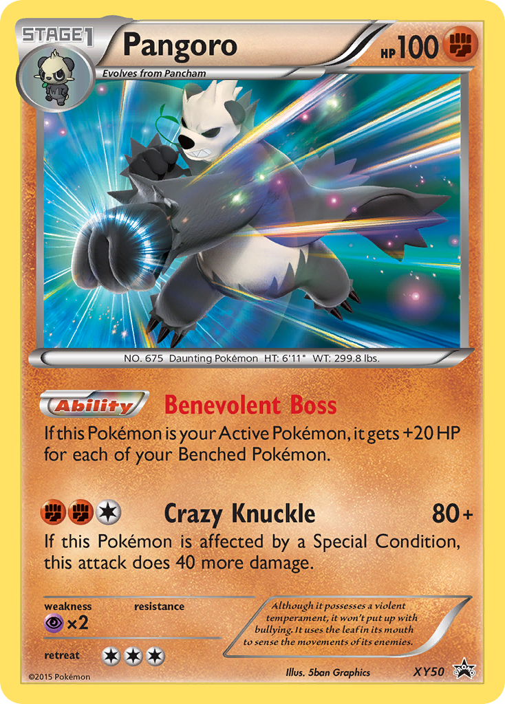 Pangoro (XY50) [XY: Black Star Promos] | Good Games Modbury