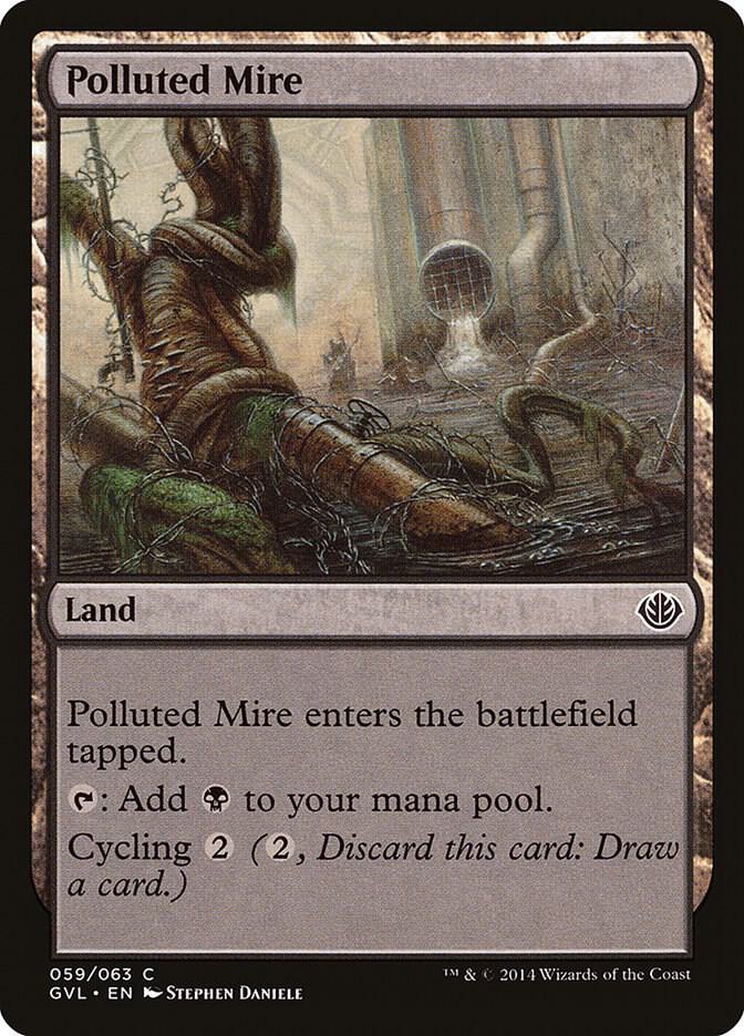 Polluted Mire 59/63 (Duel Decks: Anthology)  | Good Games Modbury