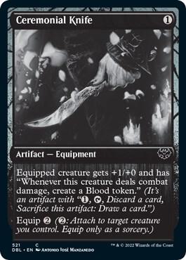 Ceremonial Knife 521/534 (Innistrad: Double Feature)  | Good Games Modbury