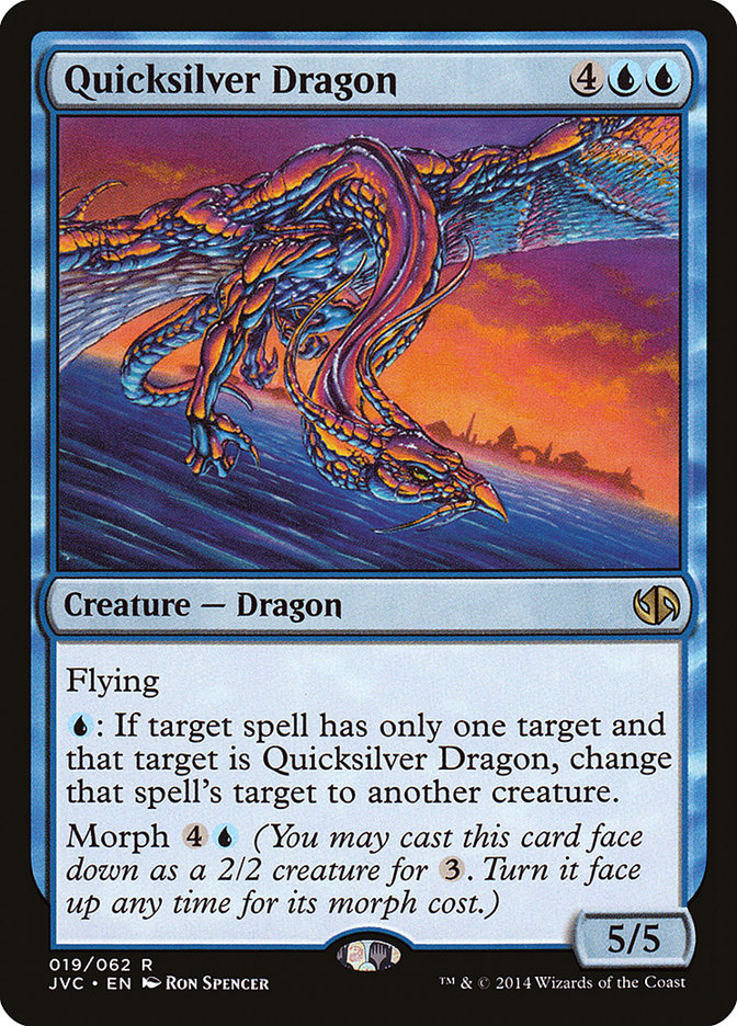 Quicksilver Dragon 19/62 (Duel Decks: Anthology)  | Good Games Modbury