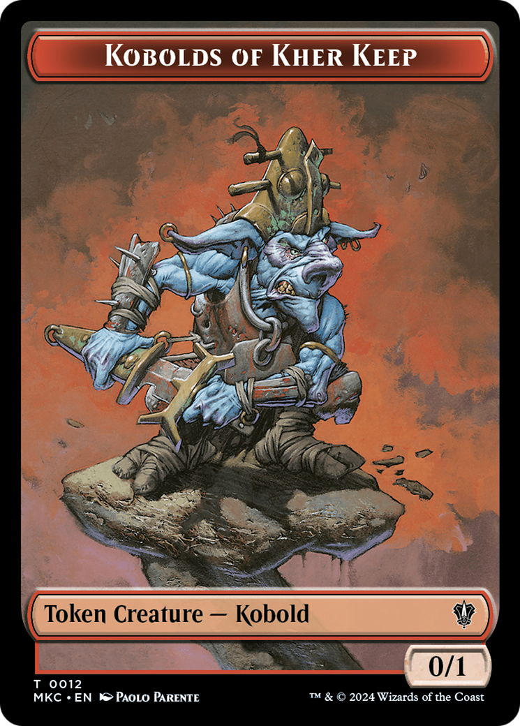 Soldier // Kobolds of Kher Keep Double-Sided Token [Murders at Karlov Manor Commander Tokens] | Good Games Modbury