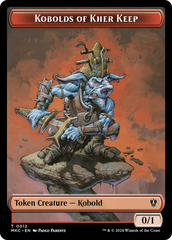 Soldier // Kobolds of Kher Keep Double-Sided Token [Murders at Karlov Manor Commander Tokens] | Good Games Modbury