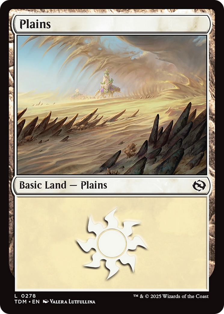 Plains (0278) [Tarkir: Dragonstorm] | Good Games Modbury