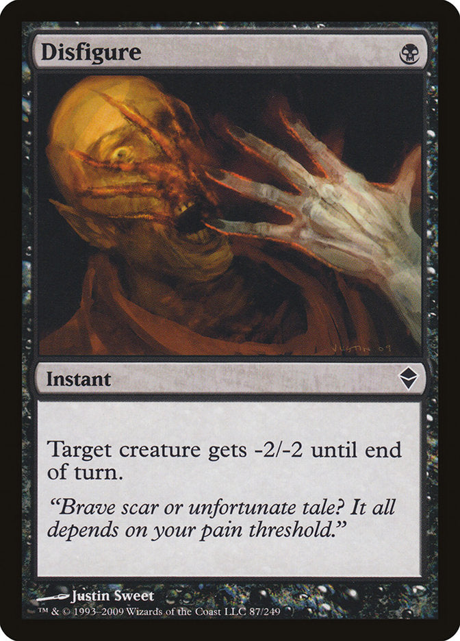Disfigure [Zendikar] | Good Games Modbury