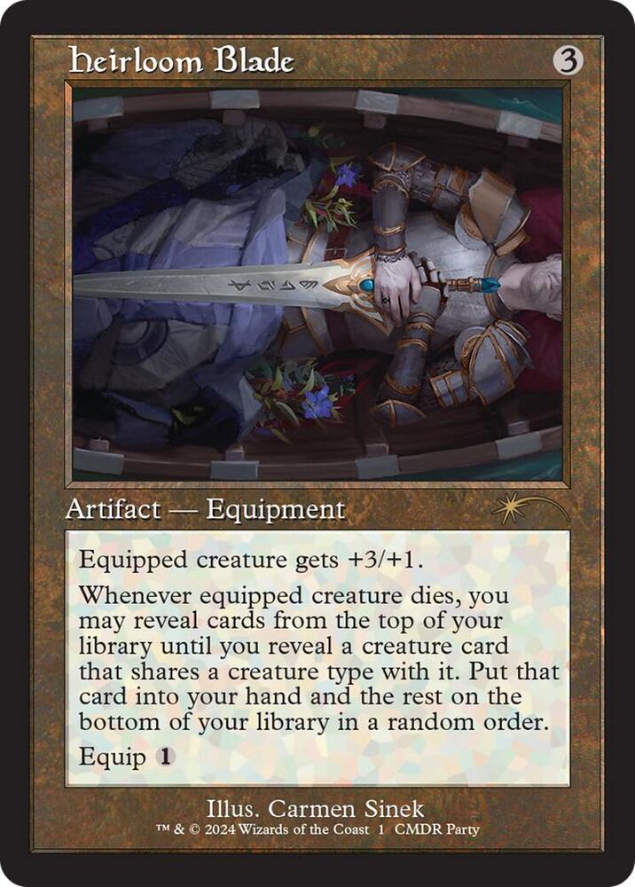Heirloom Blade 16/14 (WPN & Gateway Promos)  - Retro Foil | Good Games Modbury