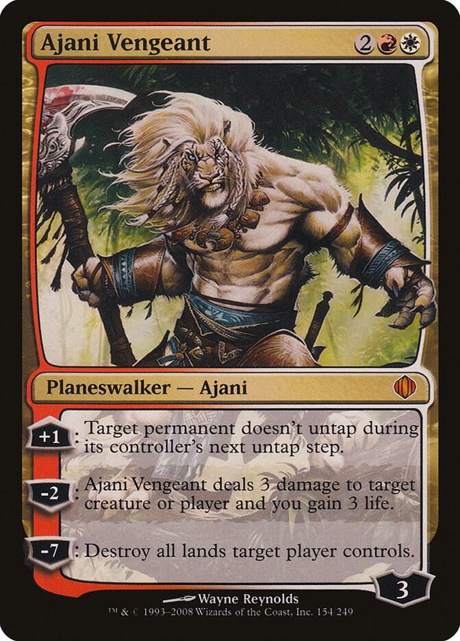 Ajani Vengeant 154/249 (Shards of Alara)  - Foil | Good Games Modbury