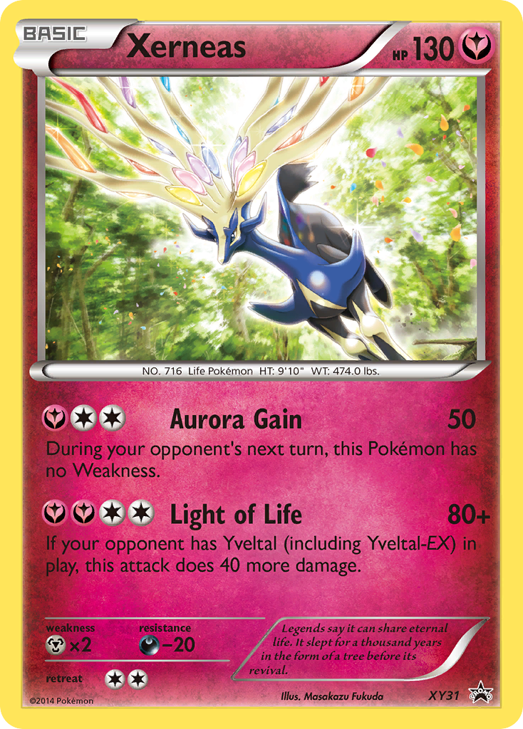 Xerneas (XY31) [XY: Black Star Promos] | Good Games Modbury
