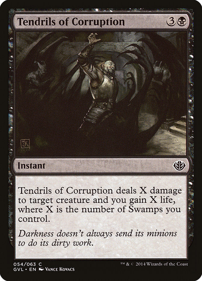 Tendrils of Corruption (Garruk vs. Liliana) [Duel Decks Anthology] | Good Games Modbury