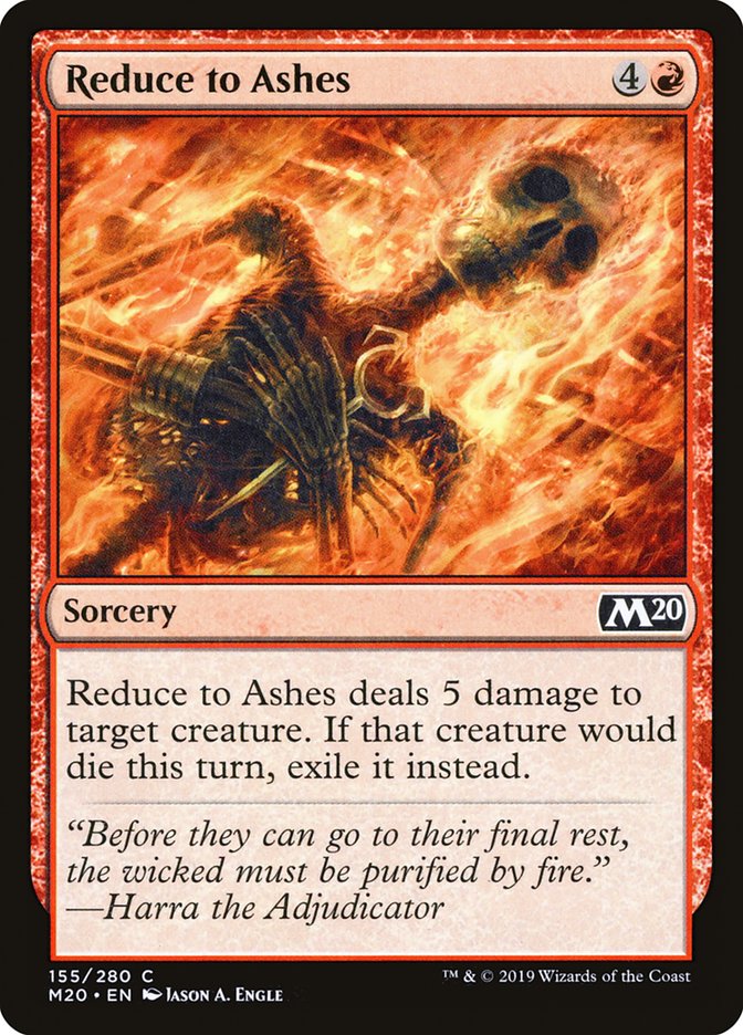 Reduce to Ashes [Core Set 2020] | Good Games Modbury