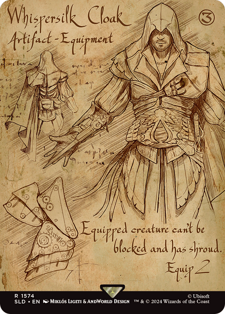 Whispersilk Cloak [Secret Lair Drop Series] | Good Games Modbury