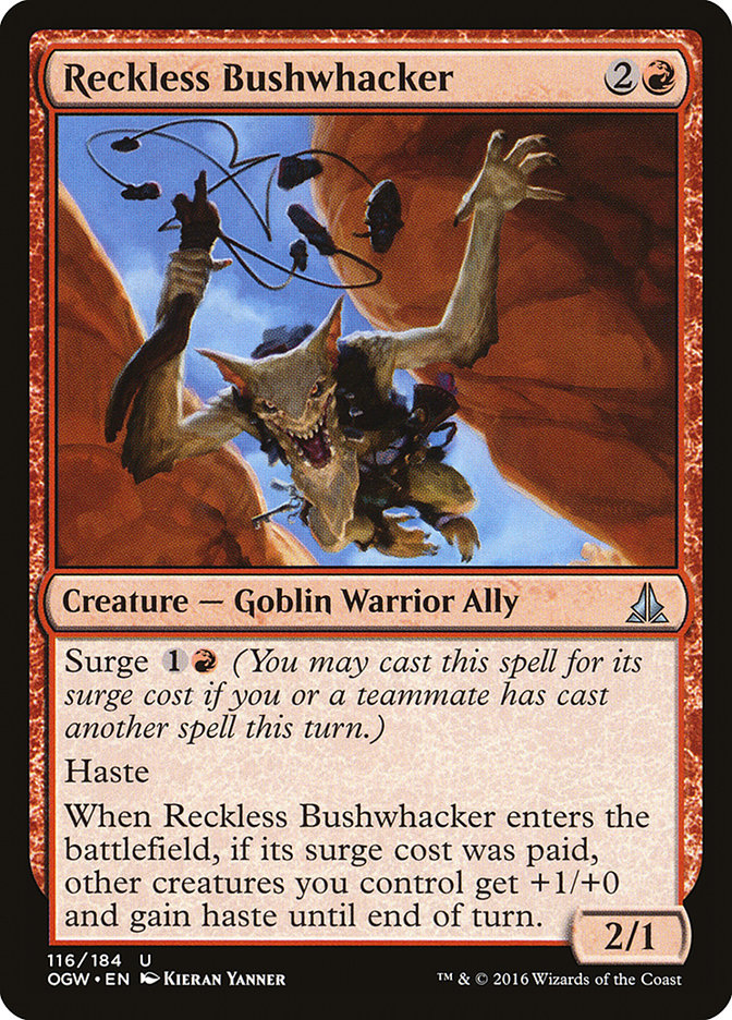 Reckless Bushwhacker 116/184 (Oath of the Gatewatch)  | Good Games Modbury