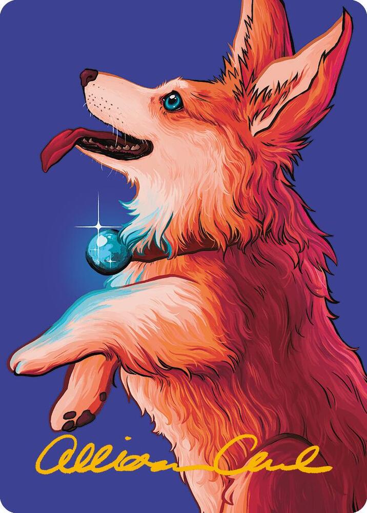 Phelia Exuberant Shepherd Art Card Gold Stamped Signature 46 (Art Series: Modern Horizons 3)  | Good Games Modbury