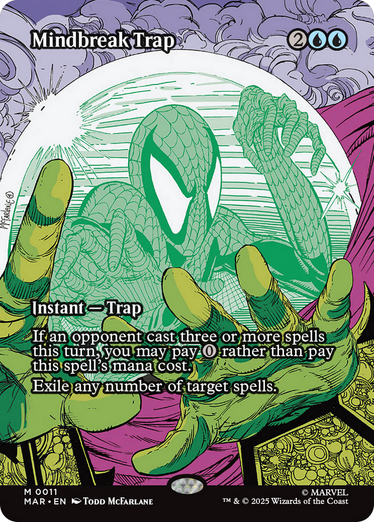 Mindbreak Trap (Borderless) [Marvel's Spider-Man: Eternal-Legal] | Good Games Modbury