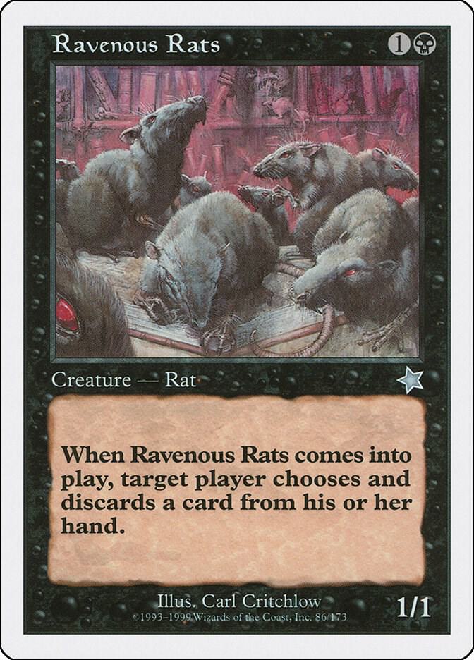 Ravenous Rats 86/173 (Starter 1999)  | Good Games Modbury