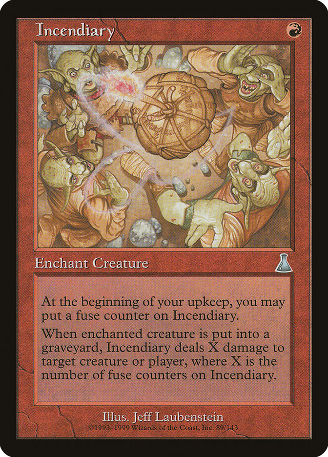 Incendiary 89/143 (Urza's Destiny)  | Good Games Modbury