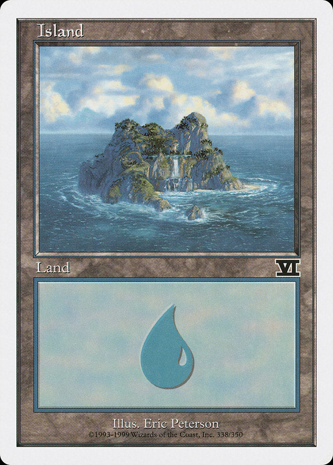 Island (338) [Classic Sixth Edition] | Good Games Modbury