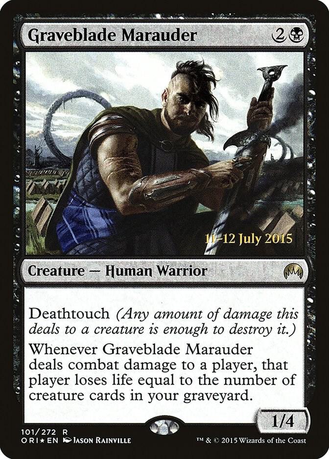 Graveblade Marauder 101 (Prerelease Cards)  - Foil | Good Games Modbury