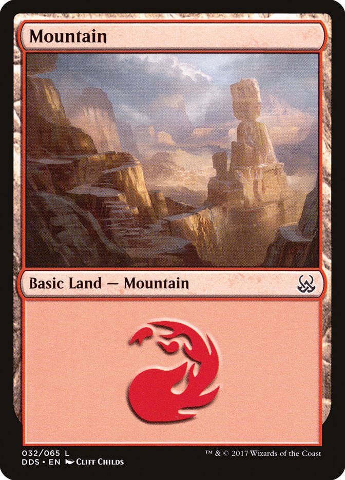 Mountain (32) [Duel Decks: Mind vs. Might] | Good Games Modbury