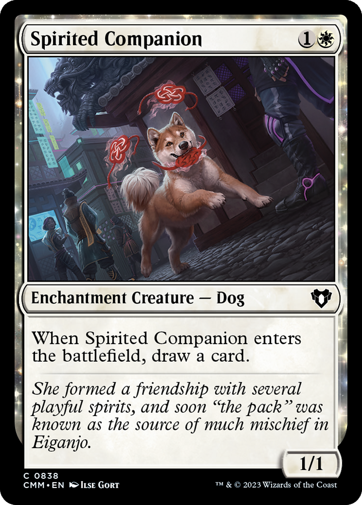 Spirited Companion [Commander Masters] | Good Games Modbury