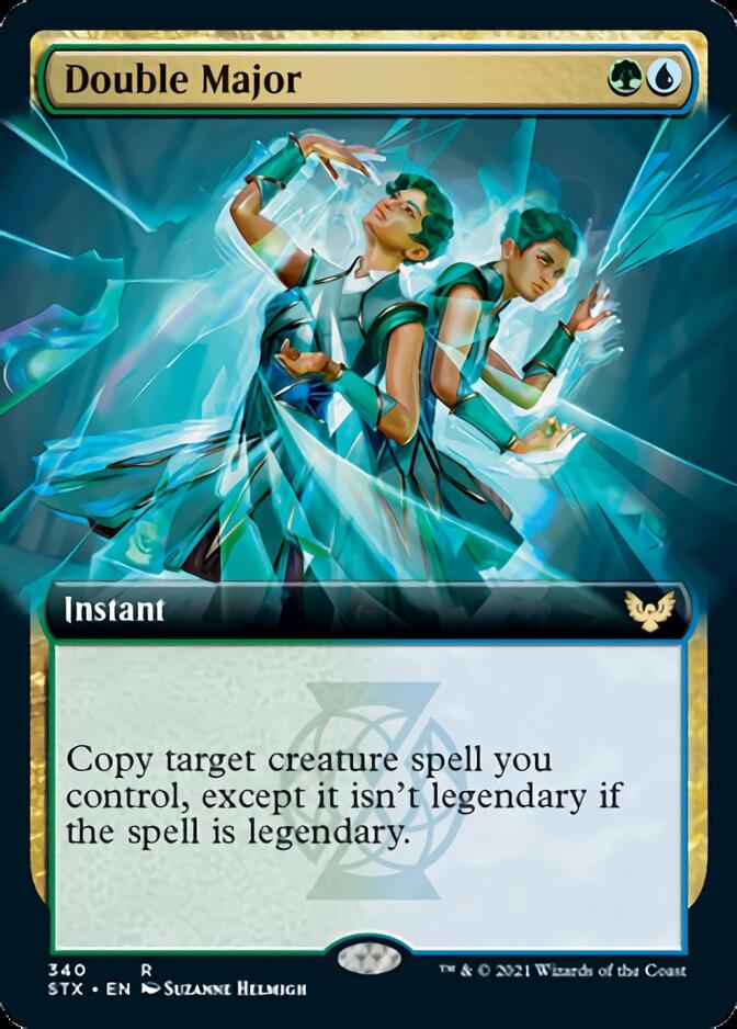 Double Major (Extended Art) [Strixhaven: School of Mages] | Good Games Modbury