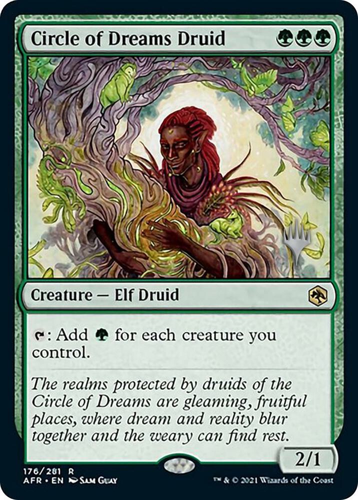 Circle of Dreams Druid 176 (Promo Pack: Adventures in the Forgotten Realms)  - Foil | Good Games Modbury