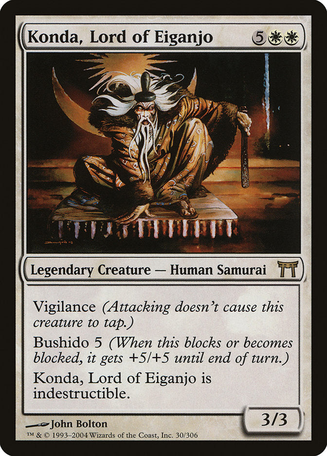 Konda, Lord of Eiganjo 30/306 (Champions of Kamigawa)  | Good Games Modbury