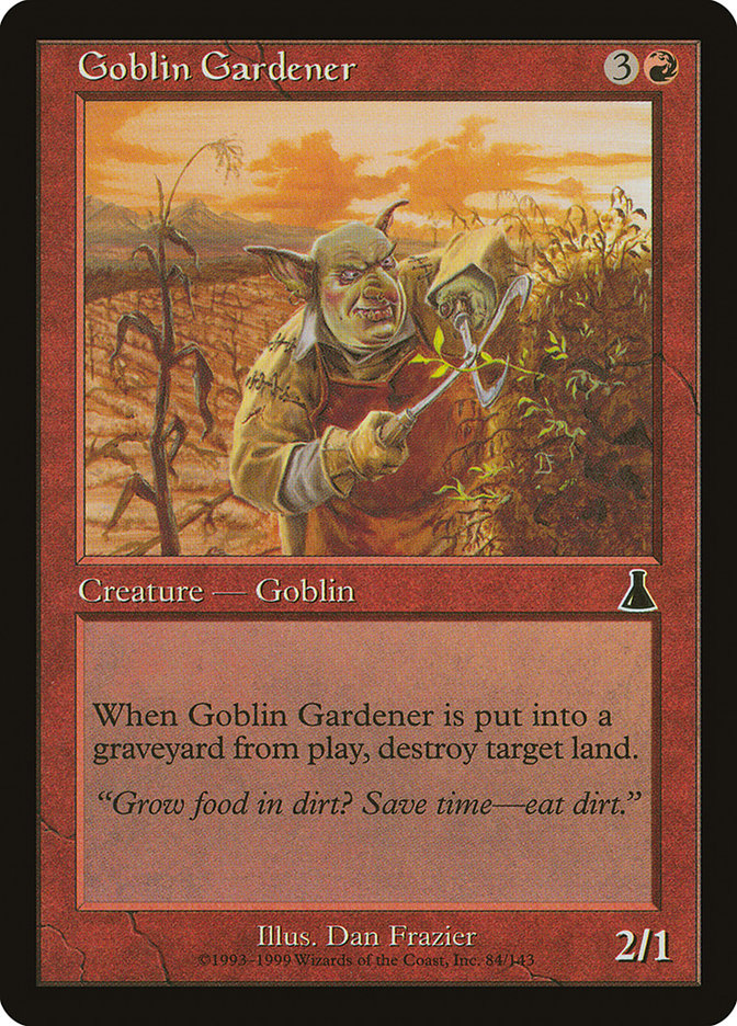 Goblin Gardener [Urza's Destiny] | Good Games Modbury