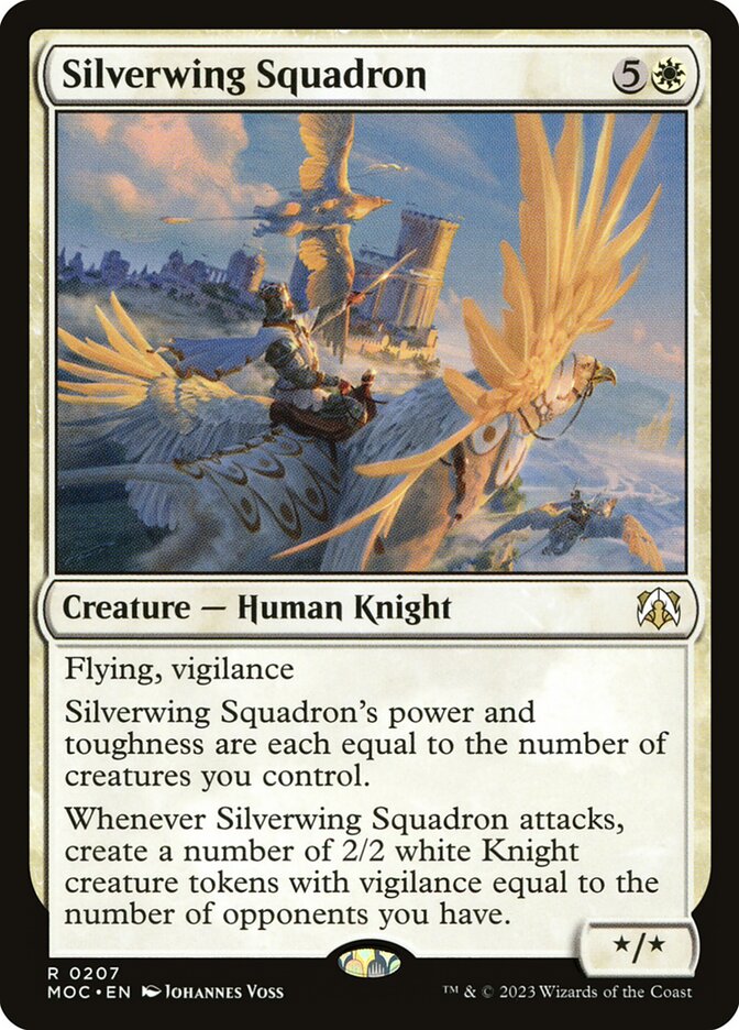 Silverwing Squadron 207/444 (Commander: March of the Machine)  | Good Games Modbury