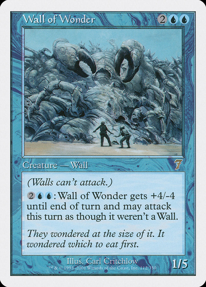 Wall of Wonder 112/350 (7th Edition)  | Good Games Modbury