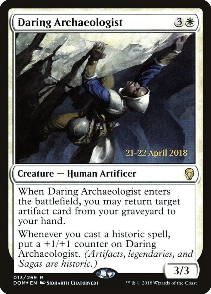 Daring Archaeologist 13s/118 (Prerelease Cards)  - Foil | Good Games Modbury