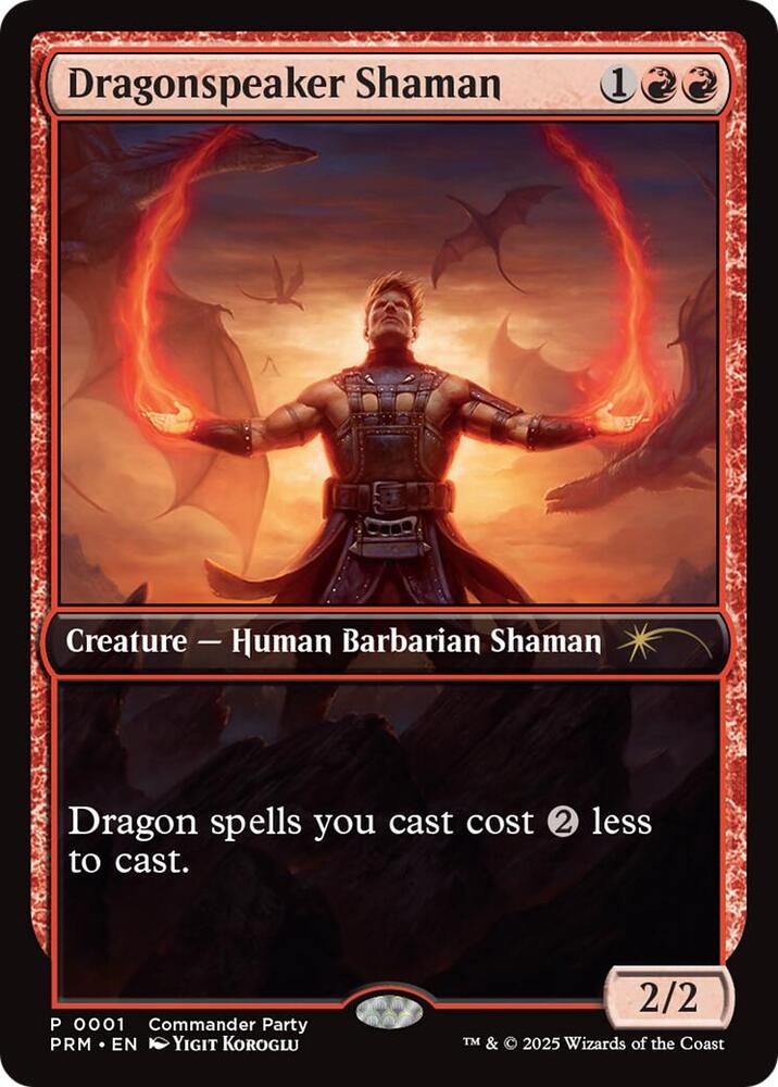 Dragonspeaker Shaman 3/1 (WPN & Gateway Promos)  - Foil | Good Games Modbury
