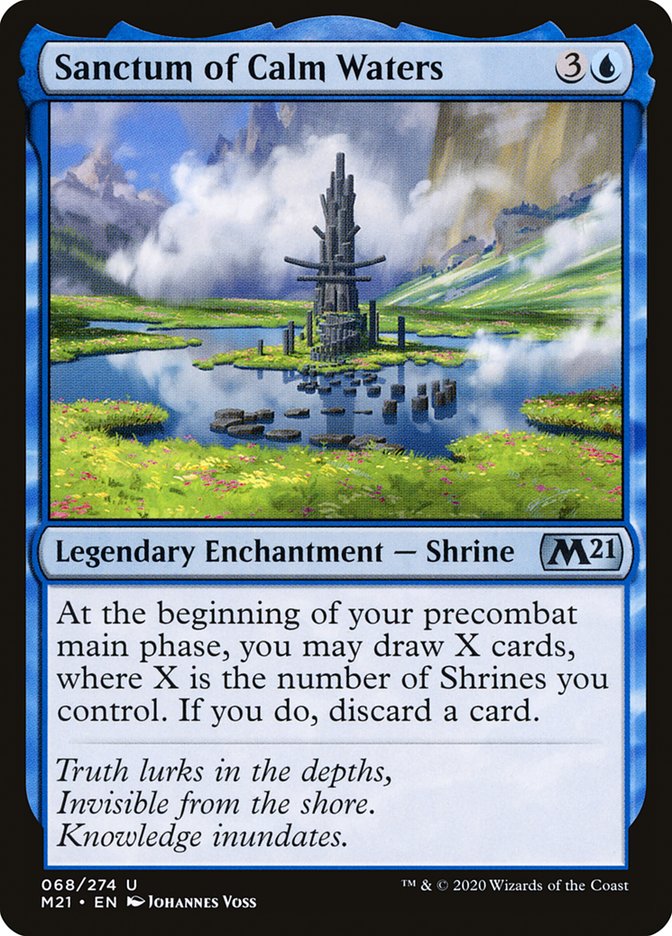 Sanctum of Calm Waters 68/274 (Core Set 2021)  | Good Games Modbury