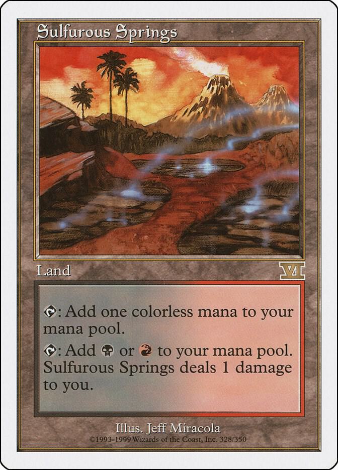 Sulfurous Springs 328/350 (Classic Sixth Edition)  | Good Games Modbury