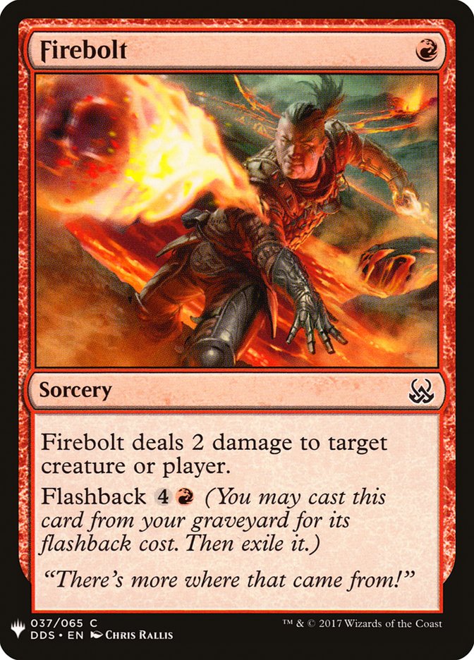 Firebolt [Mystery Booster] | Good Games Modbury