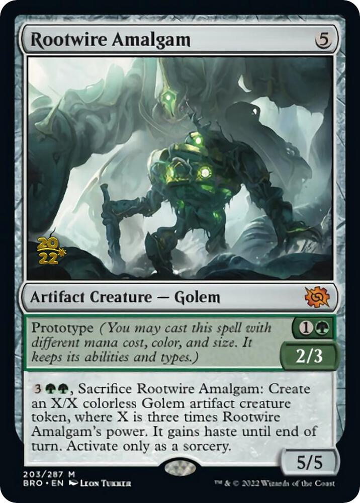 Rootwire Amalgam 203s/169 (Prerelease Cards)  - Foil | Good Games Modbury