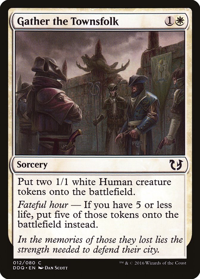 Gather the Townsfolk [Duel Decks: Blessed vs. Cursed] | Good Games Modbury