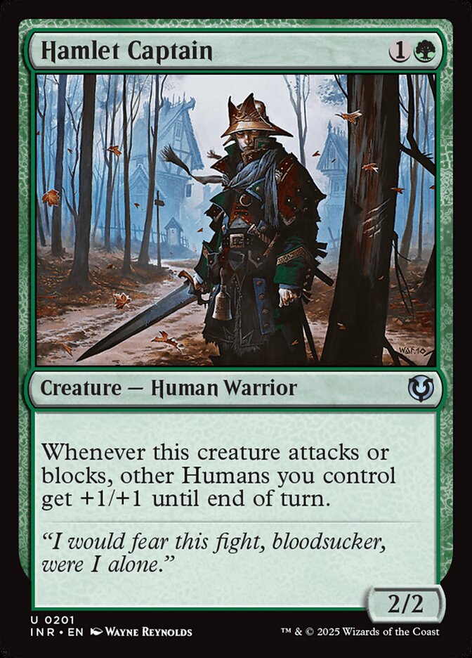 Hamlet Captain 201/287 (Innistrad Remastered)  - Foil | Good Games Modbury