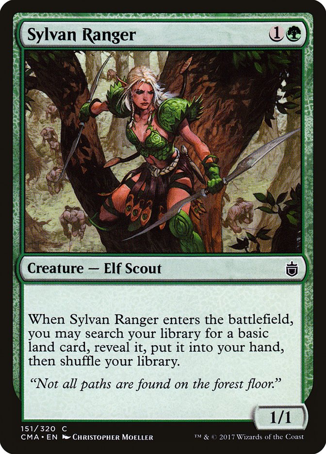 Sylvan Ranger [Commander Anthology] | Good Games Modbury