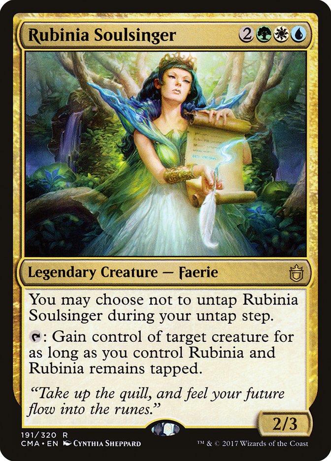 Rubinia Soulsinger [Commander Anthology] | Good Games Modbury