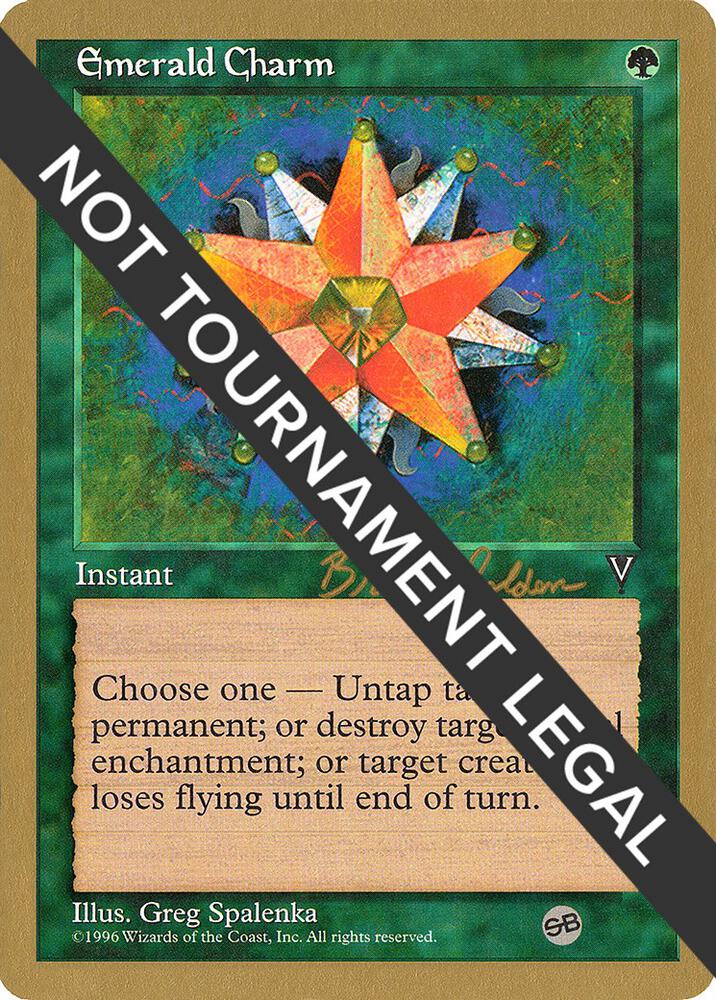 Emerald Charm 1998 Brian Selden VIS SB bs106sb/117 (World Championship Decks)  | Good Games Modbury